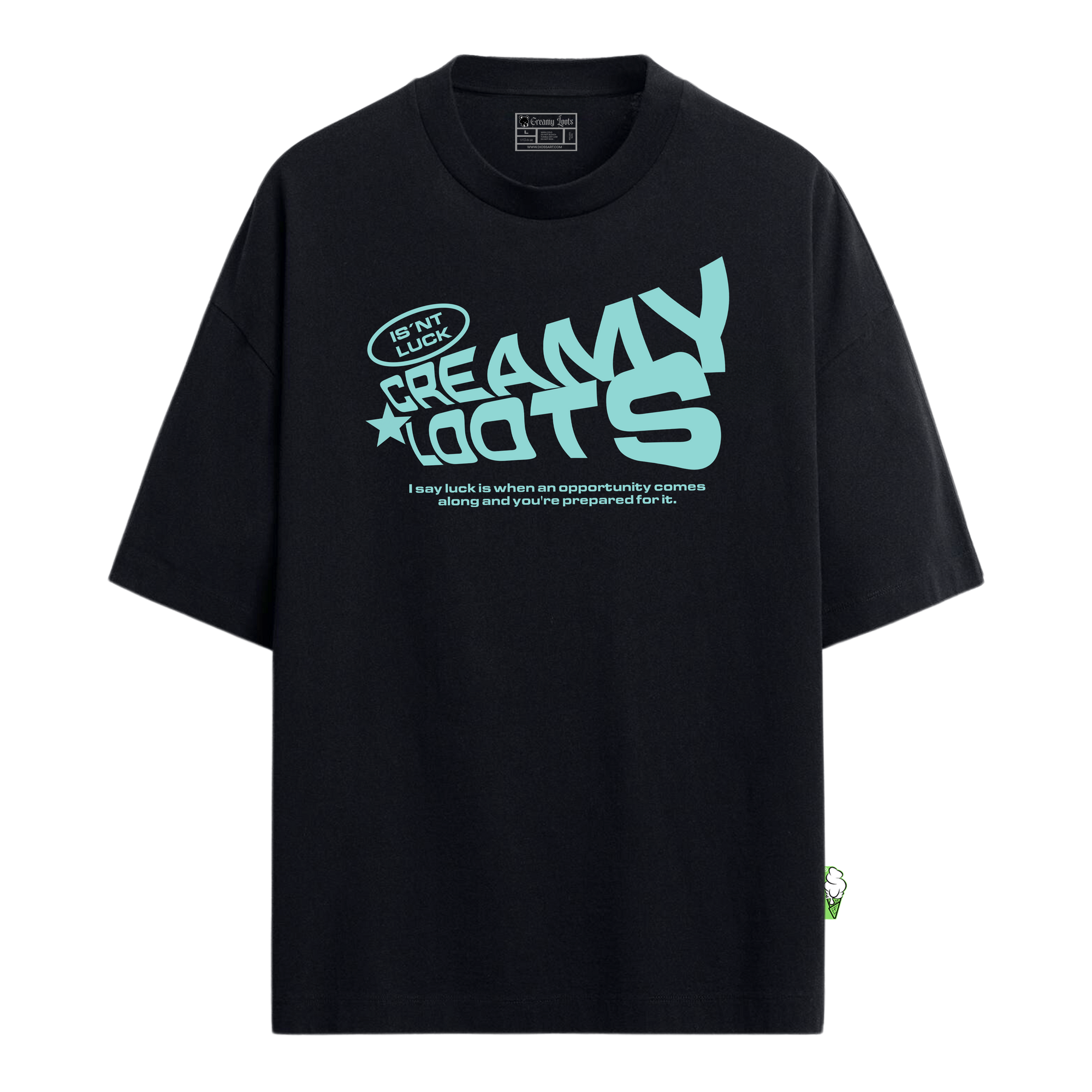 CAMISETA CREAMY LOOTS