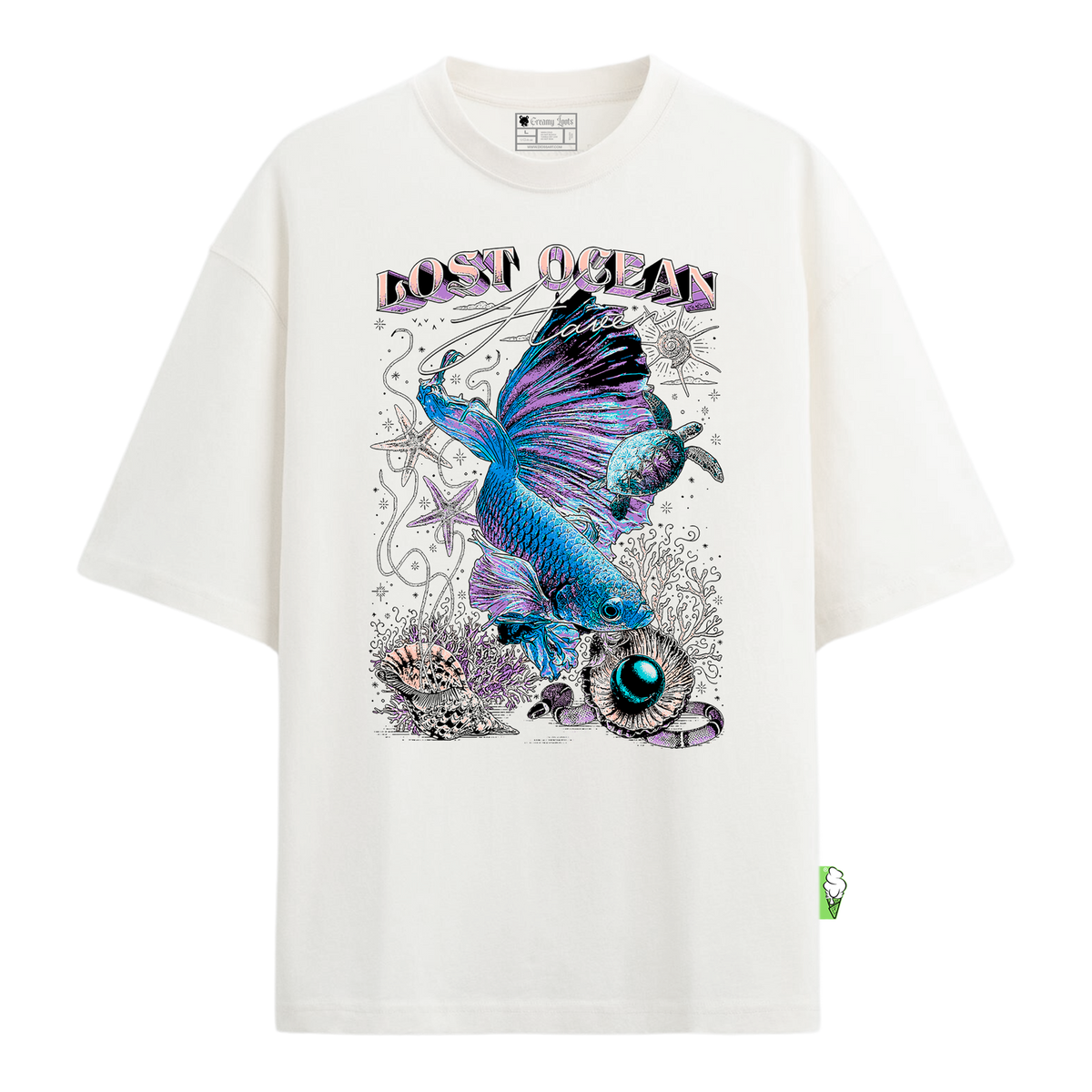 Lost Ocean Camiseta Mujer