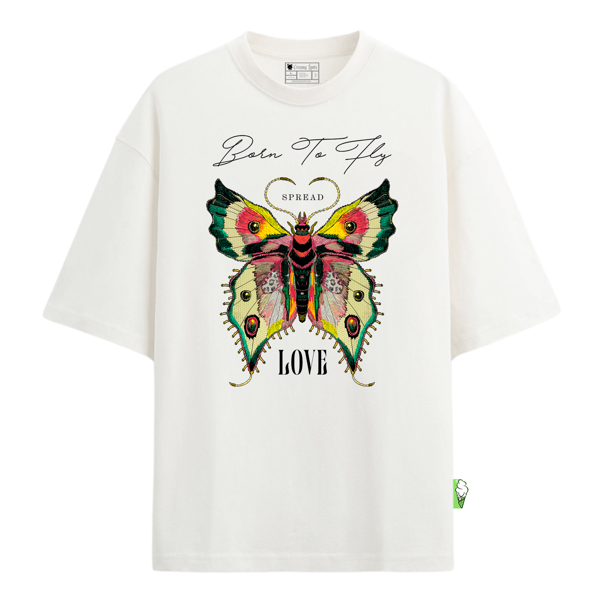 Born to Fly Camiseta Mujer