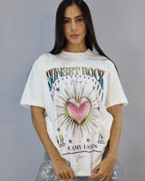 Sunset Rock Camiseta Mujer