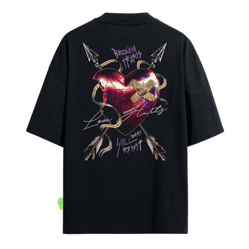 BROKEN HEARTS OVERSIZE