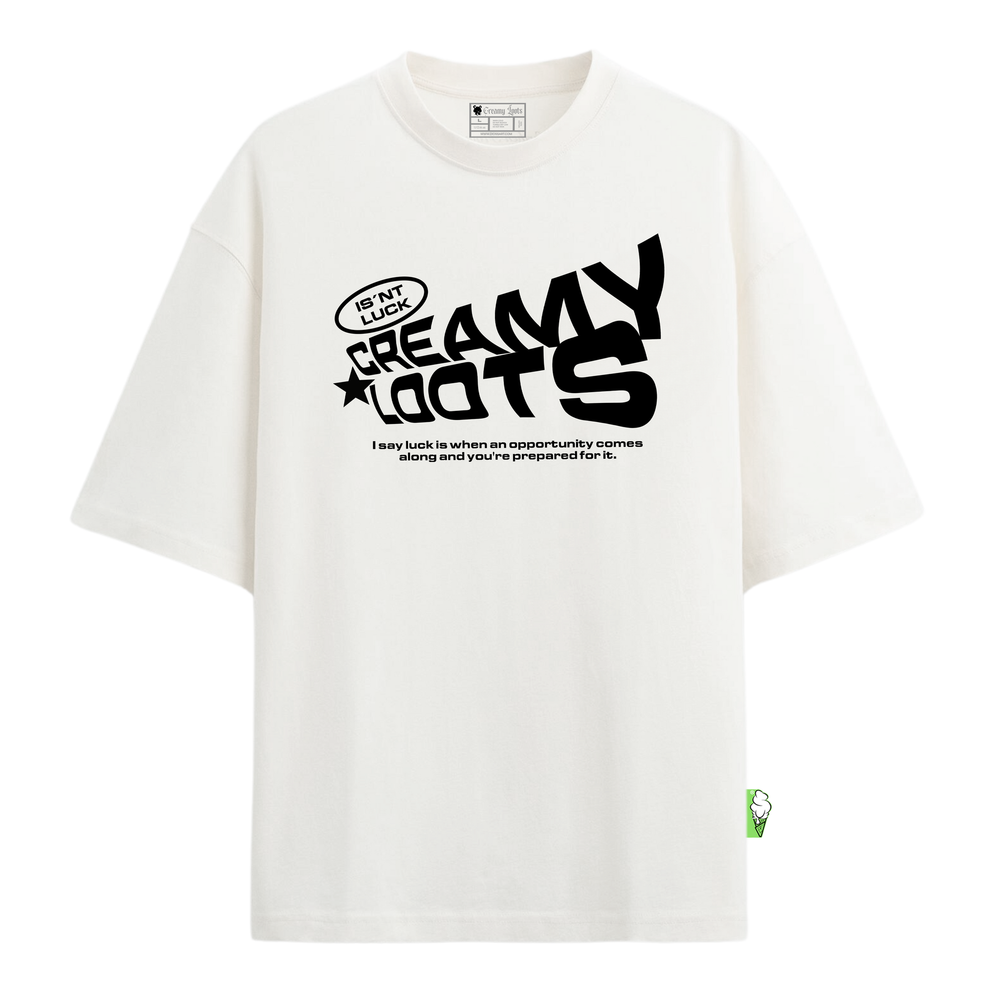 CAMISETA CREAMY LOOTS