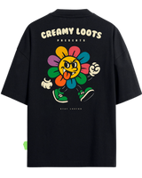 CAMISETA CREAMY FLOWER