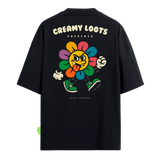 CAMISETA CREAMY FLOWER