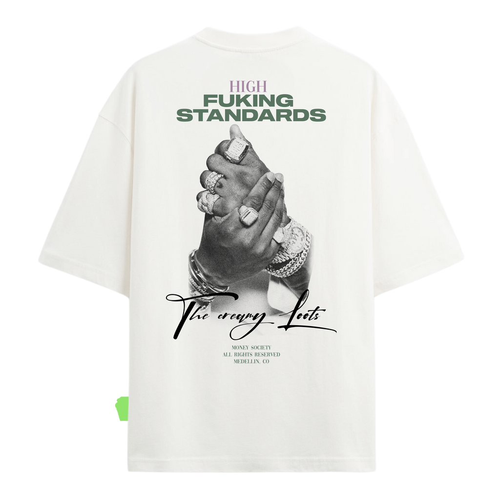 CAMISETA HIGH FUCKING STANDARDS