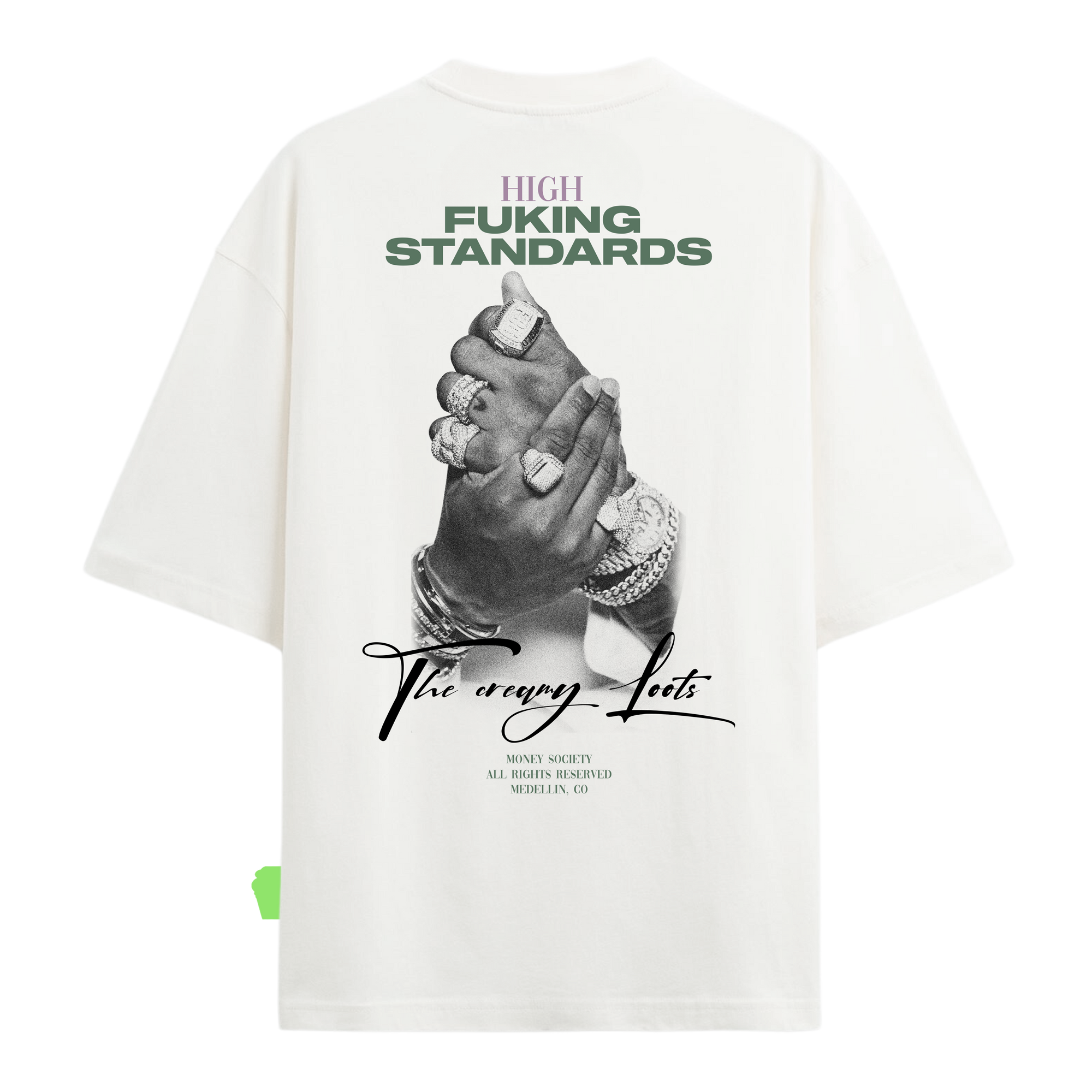 CAMISETA HIGH FUCKING STANDARDS