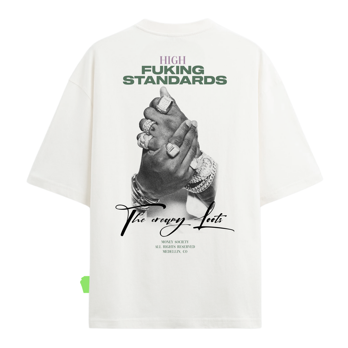 CAMISETA HIGH FUCKING STANDARDS