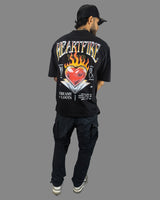 Heart Fire Oversize