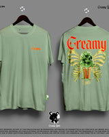 CREAMY SKULL OVERSIZE
