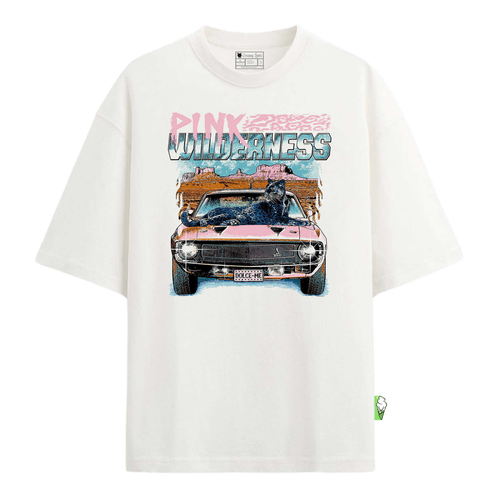 Pink Wilderness Camiseta Mujer