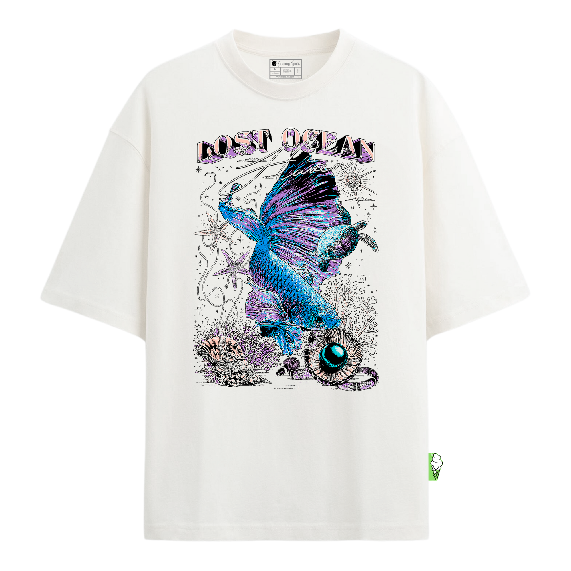 Lost Ocean Camiseta Mujer