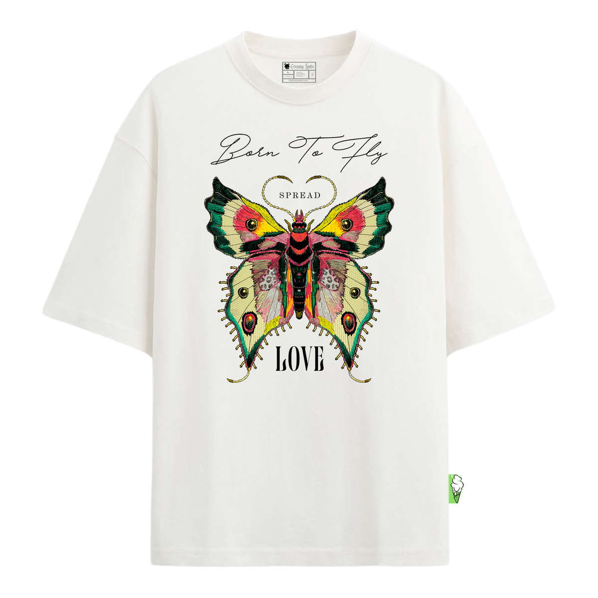 Born to Fly Camiseta Mujer