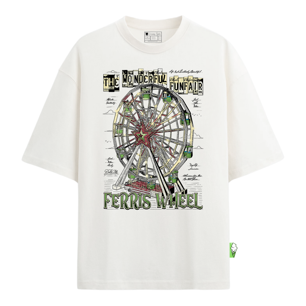 Ferris Wheel Camiseta Mujer