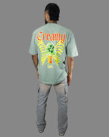 CREAMY SKULL OVERSIZE