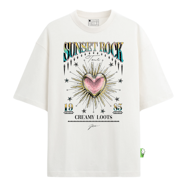 Sunset Rock Camiseta Mujer