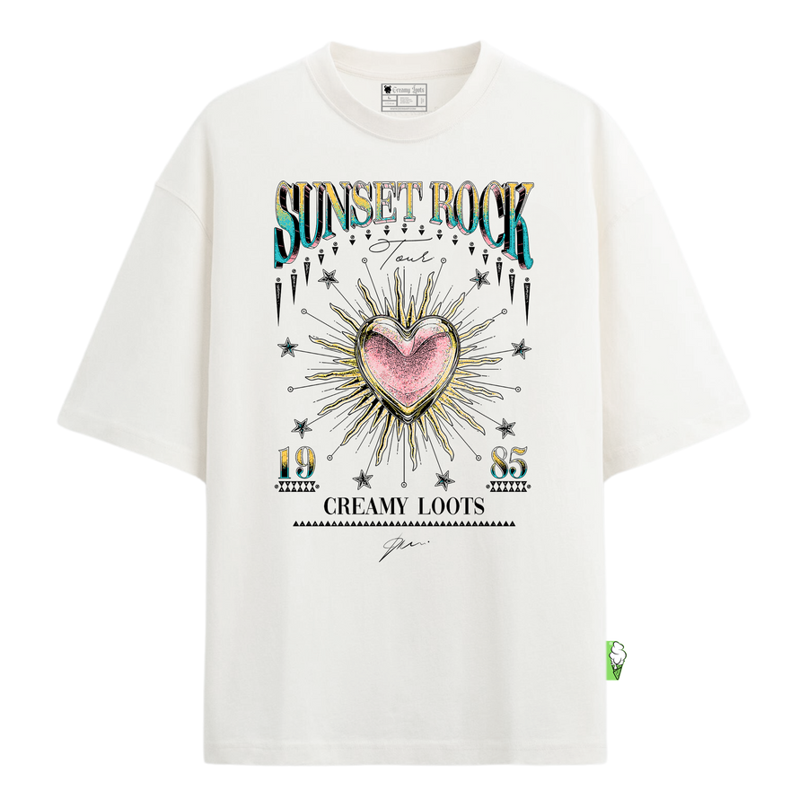 Sunset Rock Camiseta Mujer