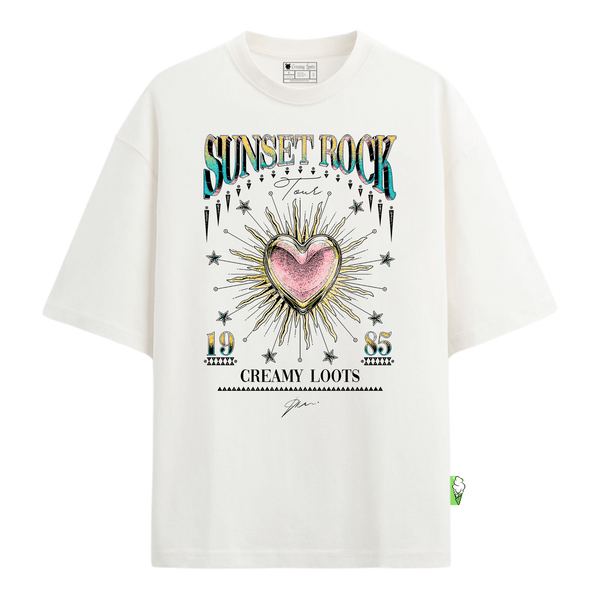 Sunset Rock Camiseta Mujer