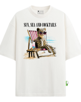 Sun and Cocktails Camiseta Mujer