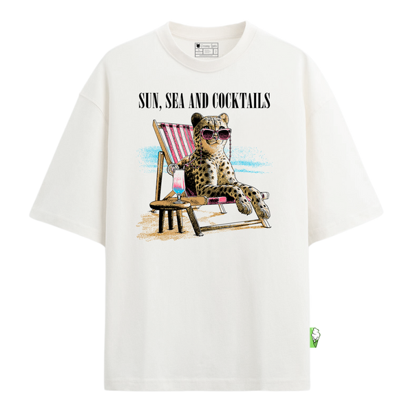 Sun and Cocktails Camiseta Mujer