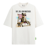 Sun and Cocktails Camiseta Mujer