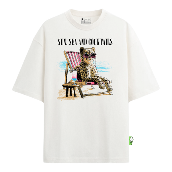 Sun and Cocktails Camiseta Mujer